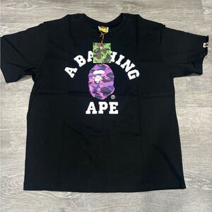 Bape College Camo Tee